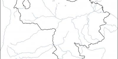Празен Венецуела картата